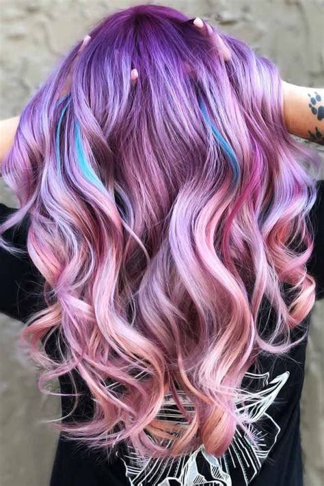 unicorn hair dye for dark hair|unicorn hair color chart.